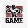 "Game" Sports Football Adult Crew Neck Short Sleeve Tee - 2 of 2