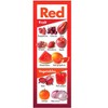 Visualz Fruits and Vegetables by Color Poster, 8-1/2 x 24 Inch, Set of 5 - 2 of 4
