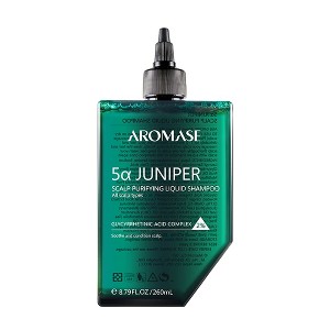 Aromase 5a Juniper Scalp Purifying Liquid Shampoo - Anti Dandruff Shampoo for Men and Women - Clarifying Shampoos to Dissolve Sebum - 9.1 oz - 1 of 4