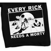 Rick & Morty Every Rick Needs A Morty Men's Black Sleep Pajama Shorts - image 2 of 4