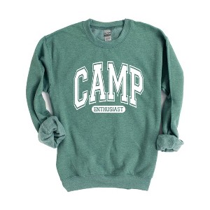 Simply Sage Market Women's Graphic Sweatshirt Camp Enthusiast - 1 of 3
