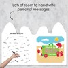 Big Dot of Happiness Tropical Christmas - Beach Santa Warm Wishes Giant Greeting Card - Big Shaped Jumborific Card - 16.5 x 22 inches - 3 of 4