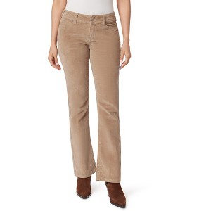 WallFlower Women's Feisty Curvy Low Rise Slim Flare Corduroy Juniors Pants - 1 of 4