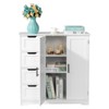 Karl Home | Freestanding Bathroom Cabinet White - 2 of 4