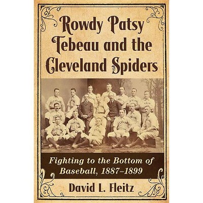 Rowdy Patsy Tebeau and the Cleveland Spiders - by David L Fleitz (Paperback)