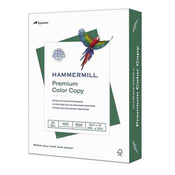 Hammermill Premium 8.5" x 11" Color Copy Paper 32 lbs. 100 Brightness 500 Sheets/Ream (102630)
