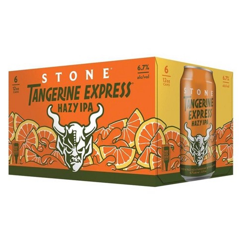 Stone Tangerine Express Ipa Beer - 6pk/12 Fl Oz Cans : Target