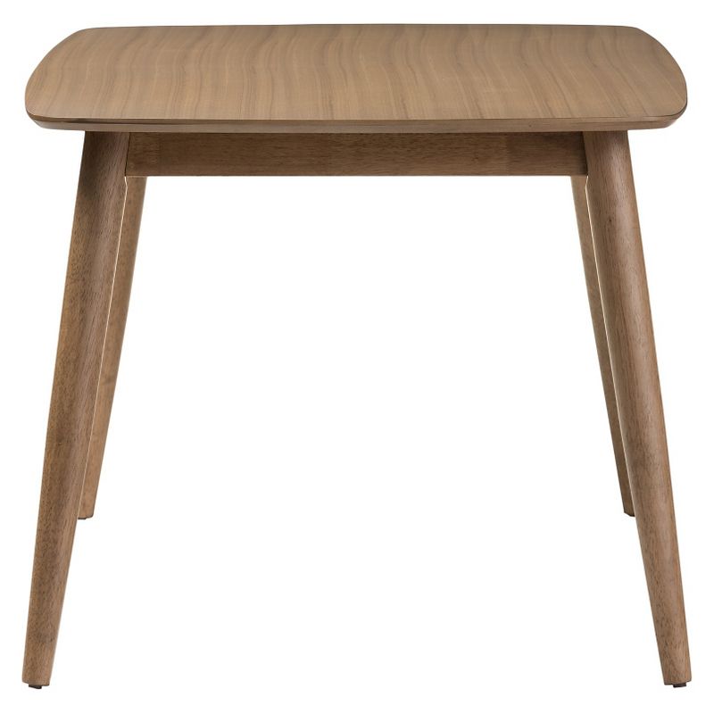Edna Mid-Century Modern French Oak Light Brown Finishing Wood Dining Table - Baxton Studio, 4 of 8