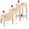Yaheetech 3-tier Elevated Raised Garden Bed for Vegetable/Flower/Herbs, Wood - 3 of 4