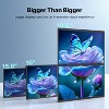 UPERFECT 18.5" 100Hz Dual-Screen Portable Monitor, 1080P IPS Display with USB-C & Mini HDMI,180¡ã Adjustable Stand & VESA No Driver Needed - 2 of 4