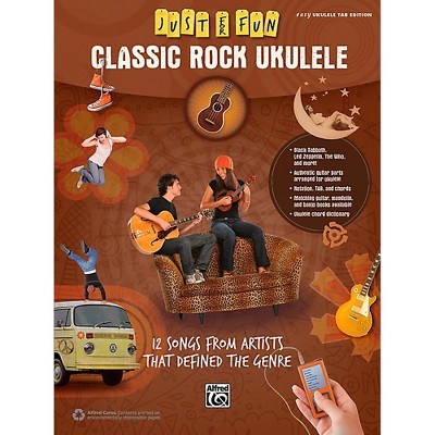 Alfred Just for Fun Classic Rock Ukulele Book