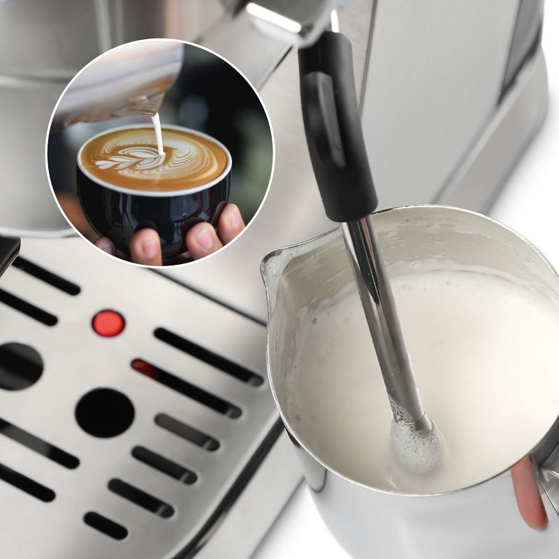 CASABREWS Espresso Machine 20 Bar with Steam Milk Frothing Machine, 3 of 9