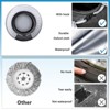 Akefit Silver Tire Covers 4-Pack Waterproof Dustproof UV Protection 29 In Dia - 4 of 4