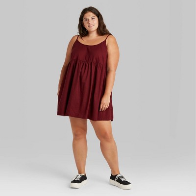 silver red dress