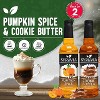 Syruvia Variety Pack - Pumpkin Spice & Cookie Butter Syrup 25.4 Fl oz (2-Pack) - 2 of 4