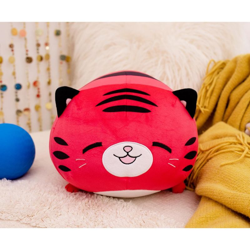 Toynk MochiOshis 12-Inch Character Plush Toy Animal Red Tiger | Puyumi Purroshi, 5 of 8