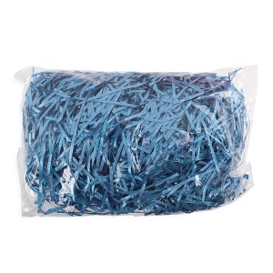 Unique Bargains 1.76 oz Raffia grass filler Shredded paper filler for Christmas Easter Basket Grass - 1 of 4