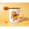 Silver Buffalo Disney Winnie the Pooh "Adventure Awaits" Pottery Ceramic Mug | Holds 16 Ounces - 3 of 4