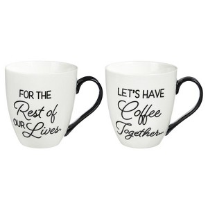 Evergreen Cup O' Java Gift Set, 17 OZ, Let's have Coffee Together for the rest of our lives - 1 of 4