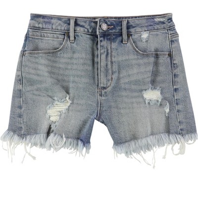 Articles of Society Womens Meredith Casual Denim Shorts