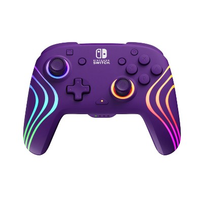 PDP Afterglow Wave Wireless Controller: White for Nintendo Switch, Nintendo Switch - OLED Model