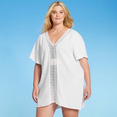 swim cover up pants plus size