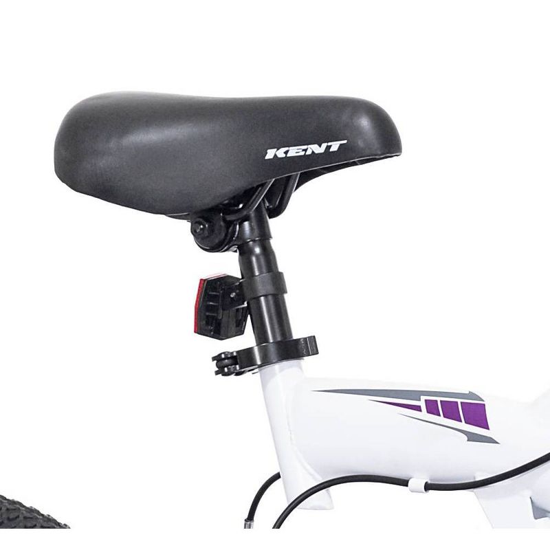 Kent Megaflex G 20&#34; Kids&#39; Bike - White/Purple, 5 of 11