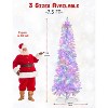 Pre-Lit Flocked LED Douglas Fir Artificial Christmas Tree - 2 of 4