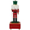 Northlight Musical and Animated Soldier Christmas Nutcracker - 12.5" - Red and Green - 2 of 4