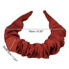 Unique Bargains Women's Solid Color Pleated Headband 1 Pc - 4 of 4