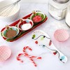 Pavilion Gift Company - Holiday - 9.25" Glass Spoon Rest - Spoon Rests - 3 of 4