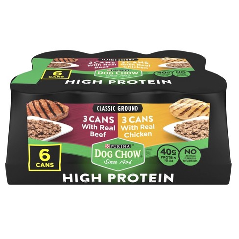 High protein 2024 canned dog food