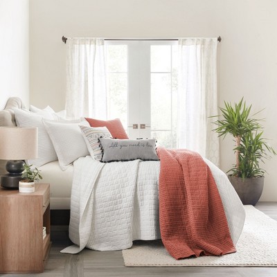 Adobe King Reversible Microfiber Quilt Set
