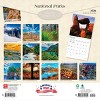 BrownTrout National Parks 2026 12"x24" Hanging Square Wall Calendar Plastic-Free - 2 of 4