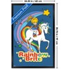 Trends International Rainbow Brite - Rainbow Bright & Starlite Framed Wall Poster Prints - 3 of 4