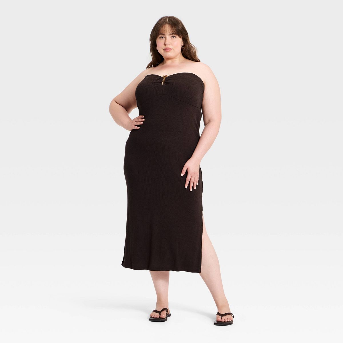 Women's Textured Knit Maxi Dress - A New Day™