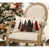 LISM 12 x 20 Inch Christmas Trees Pillowcases,Throw Pillow Cover Holiday Decoration 1 Pack - 3 of 4