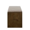 NicBex Modern Storage Bench with Removable Upholstered, Entryway Bench with Lower Shelf Shoe Rack, Storage Ottoman for Bedroom, Entryway - 2 of 4