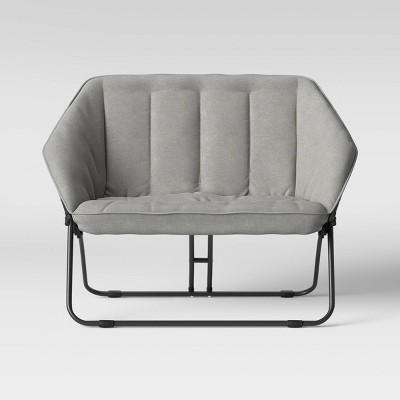 Double Hexagon Chair Gray – Room 