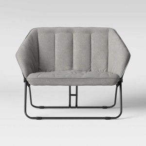 Double Hexagon Chair Gray - Room Essentials