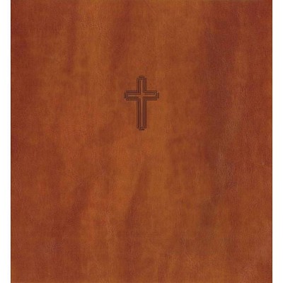 Nasb, Holy Bible, XL Edition, Leathersoft, Brown, 1995 Text, Comfort Print - by  Zondervan (Leather Bound)