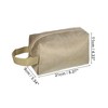 Unique Bargains Portable Flannel Travel Cosmetic Bag 1 Pc - 2 of 3