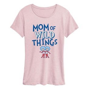 Women's - Dr. Seuss - Mom of Wild Things Short Sleeve Graphic T-Shirt - 1 of 4