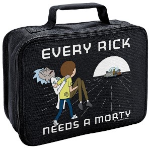 Rick And Morty Every Rick Needs A Morty Insulated Soft Sided Lunch Box - 1 of 4