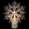 Northlight 3D Snowflake Christmas Night Light - 6" - Clear - 3 of 4
