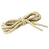 Elerevyo Thick Solid Colors Round Leather Shoes Boots Shoelaces 2 Pairs - 2 of 4