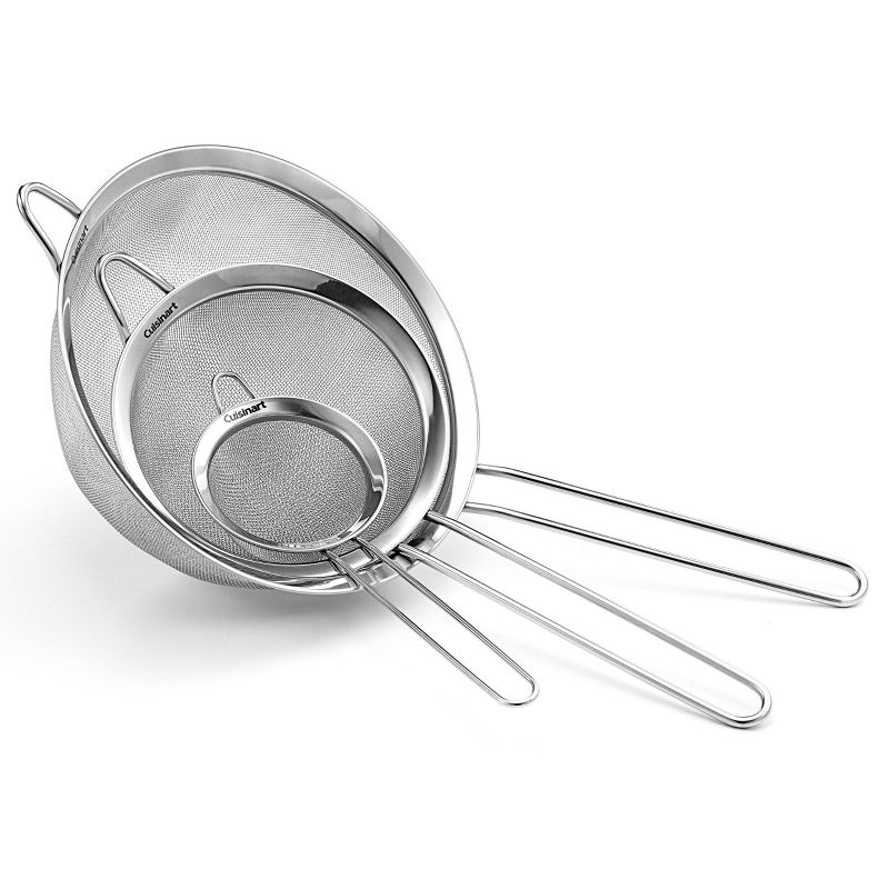 Cuisinart Set of 3 Mesh Strainers, 1 of 7