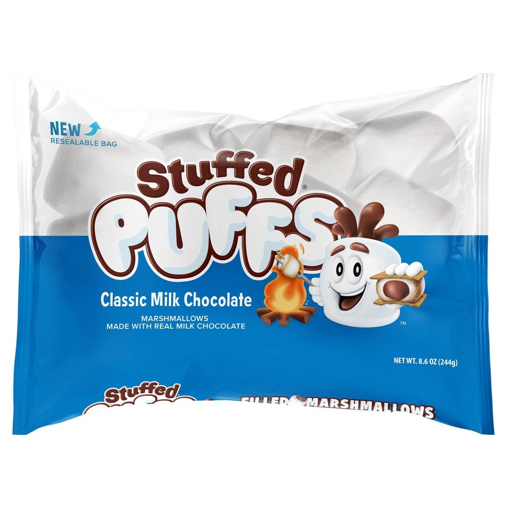 Stuffed Puffs Chocolate Filled Vanilla Marshmallows, 8.6 Oz (((BBD: 05/2022)))