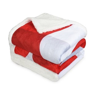 Catalonia Patriotic US Flag Blanket, American National Flag Throws, Fuzzy Plush Soft Fleece Blanket for Memorial Day 4th of July Citizenship Veteran - 1 of 4