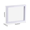 Unique Bargains Floating Frame Display Holder Stand Box Jewelry Box 3 Pcs - 2 of 4